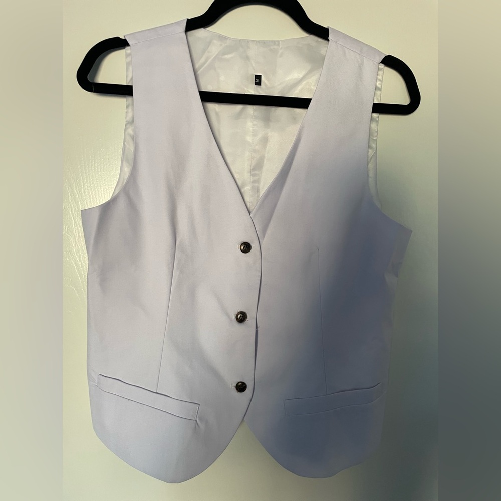 White Vest Size M